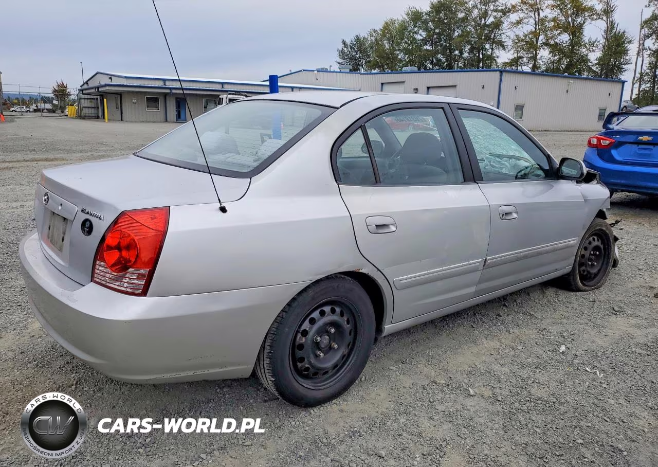 2004 Hyundai Elantra Gls VIN:KMHDN46DX4U710795 - 3