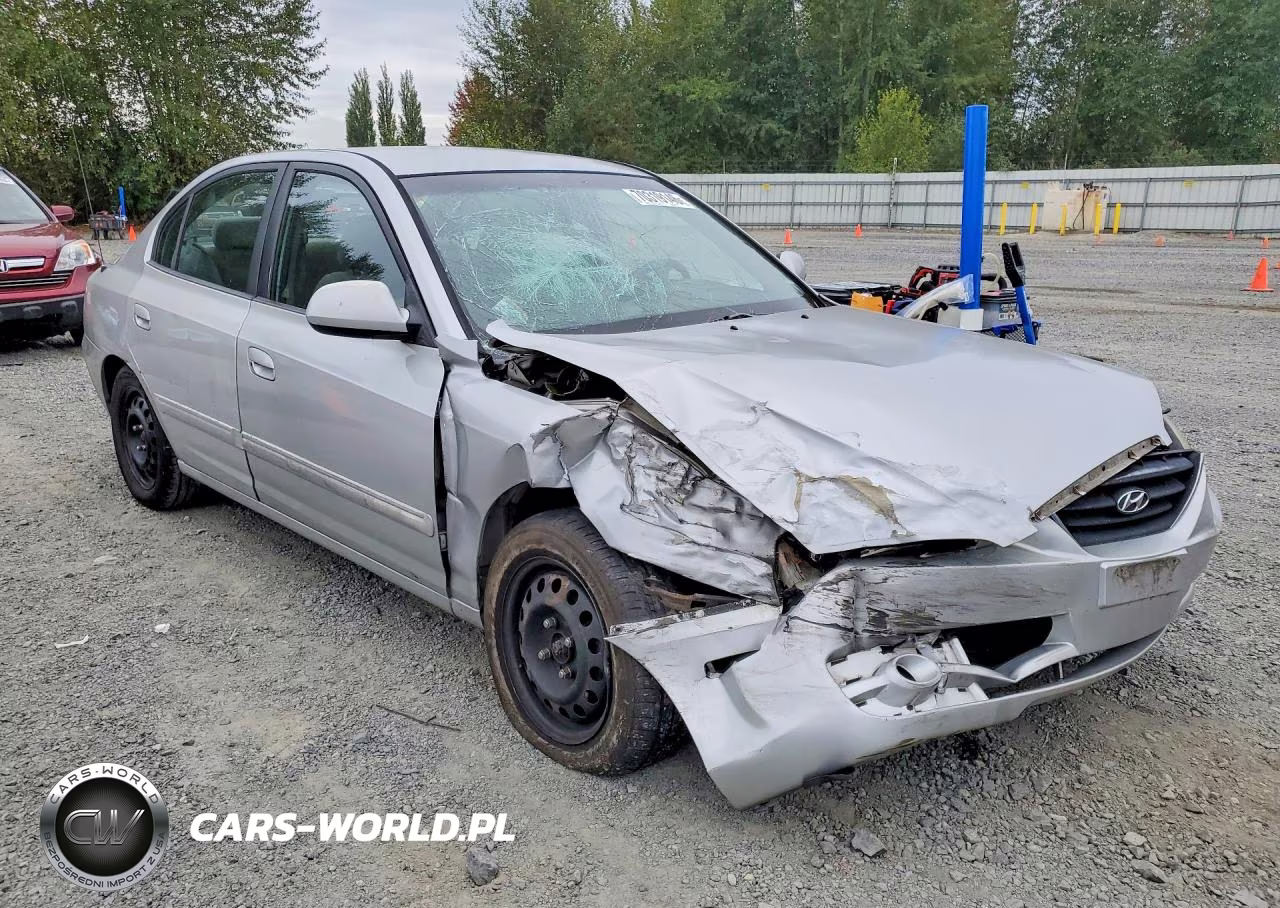 2004 Hyundai Elantra Gls VIN:KMHDN46DX4U710795 - 4