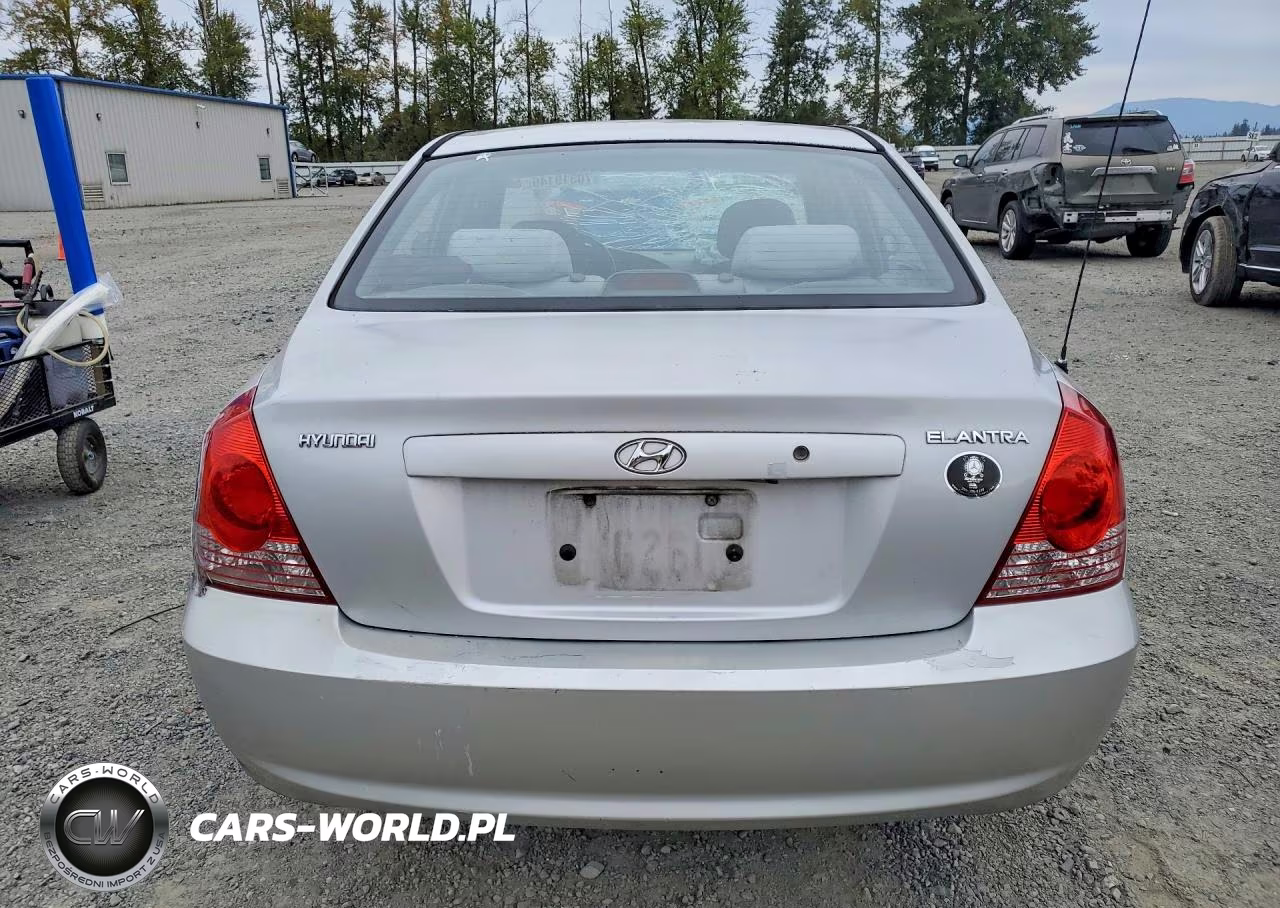 2004 Hyundai Elantra Gls VIN:KMHDN46DX4U710795 - 6