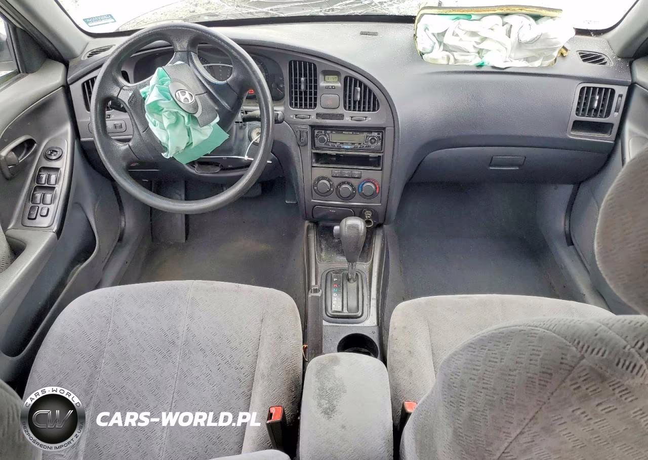 2004 Hyundai Elantra Gls VIN:KMHDN46DX4U710795 - 8