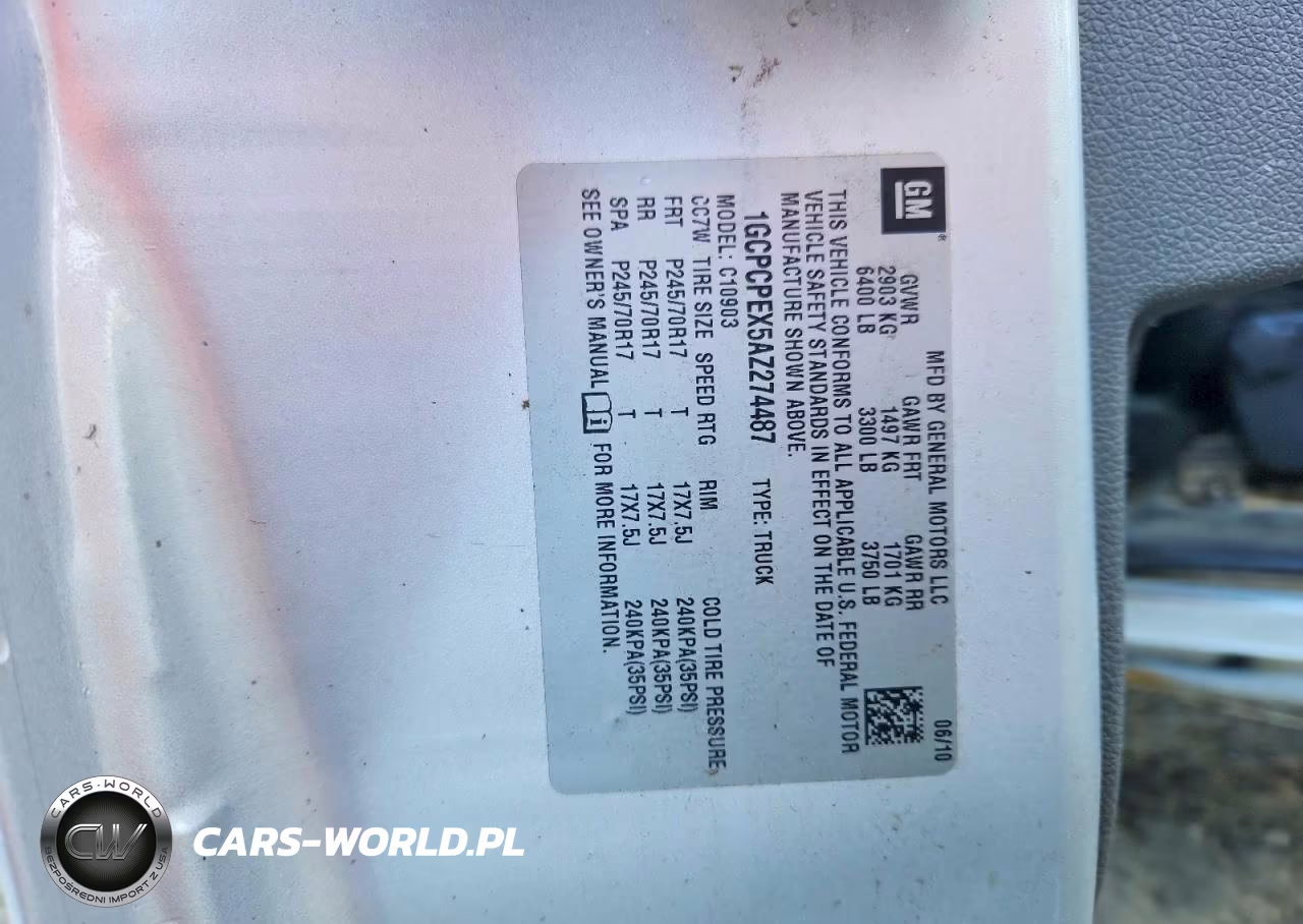 2010 Chevrolet Silverado C1500 VIN:1GCPCPEX5AZ274487 - 12