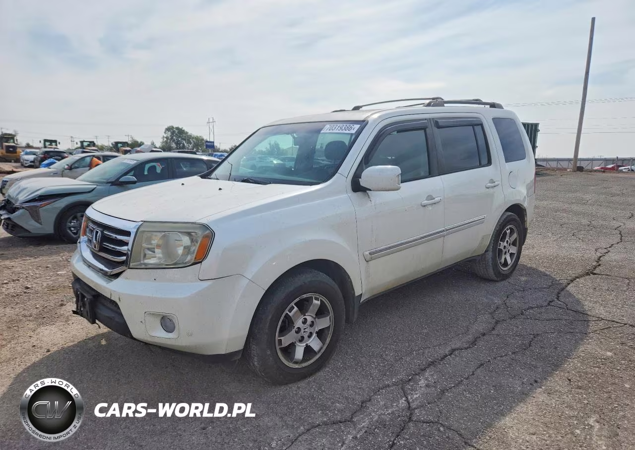 2011 Honda Pilot Touring VIN:5FNYF4H95BB081237 - 1