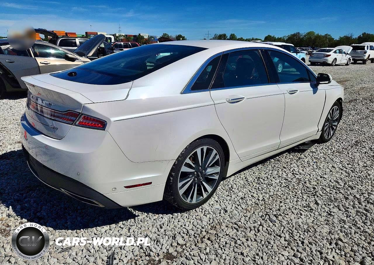 2017 Lincoln Mkz Reserve VIN:3LN6L5E91HR660416 - 3