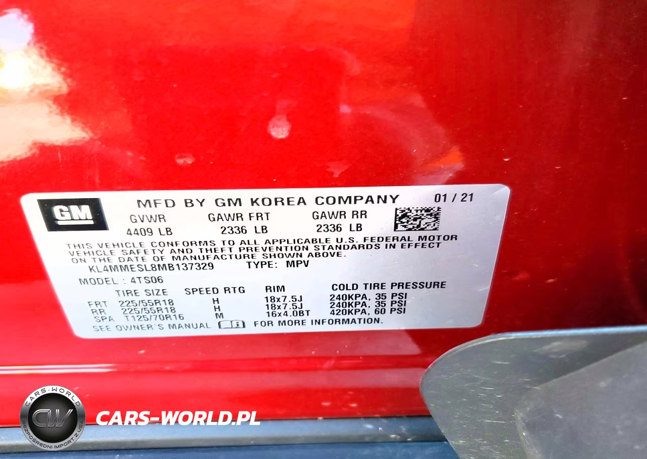 2021 Buick Encore Gx Select VIN:KL4MMESL8MB137329 - 13