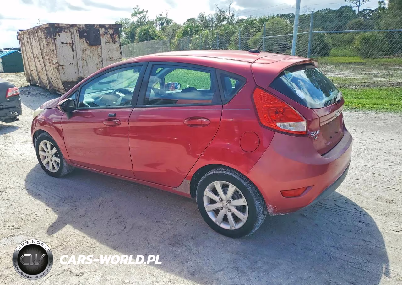 2011 Ford Fiesta Se VIN:3FADP4EJ2BM124640 - 2