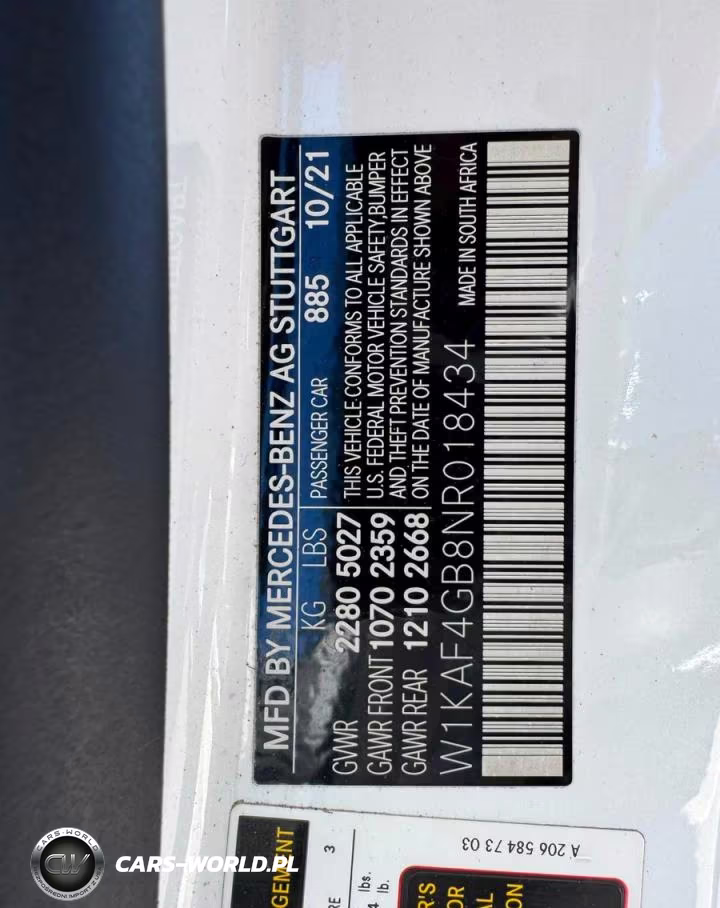 2022 Mercedes-Benz C 300 VIN:W1KAF4GB8NR018434 - 10