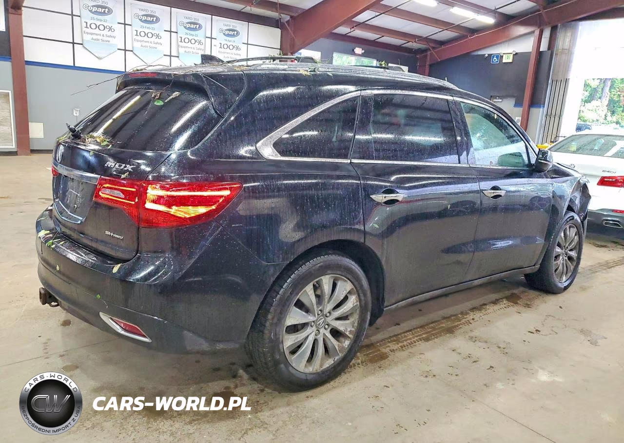 2015 Acura Mdx Technology VIN:5FRYD4H45FB019545 - 3