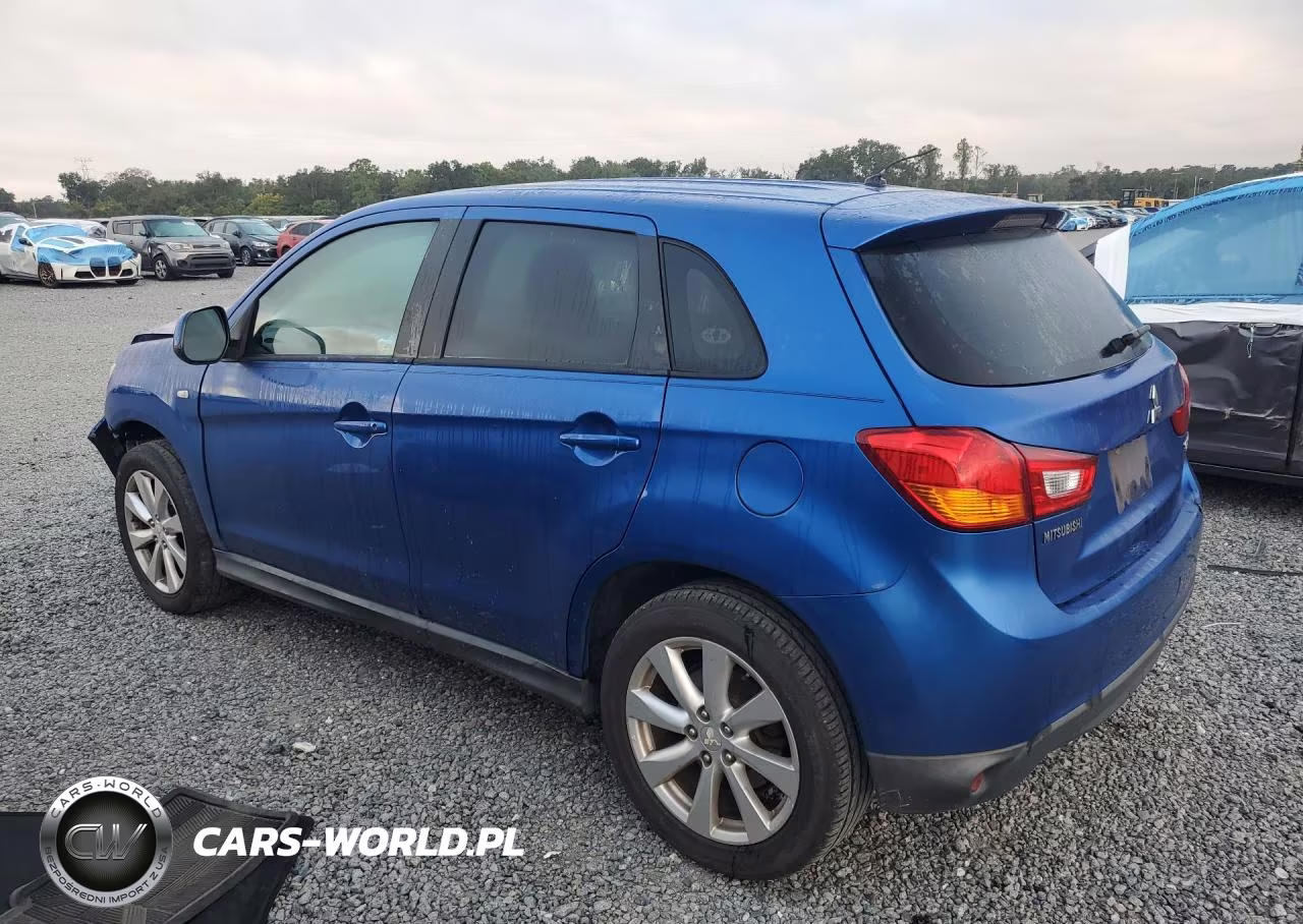 2015 Mitsubishi Outlander Sport Es VIN:4A4AP3AU1FE016506 - 2