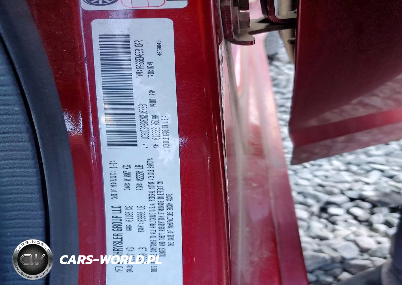 2014 Chrysler 200 Lx VIN:1C3CCBAB0EN210709 - 12