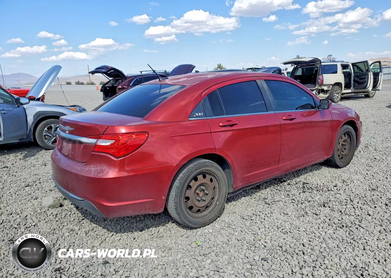 2014 Chrysler 200 Lx VIN:1C3CCBAB0EN210709 - 3