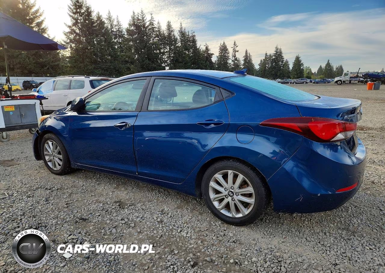 2016 Hyundai Elantra Se VIN:KMHDH4AE4GU518056 - 2