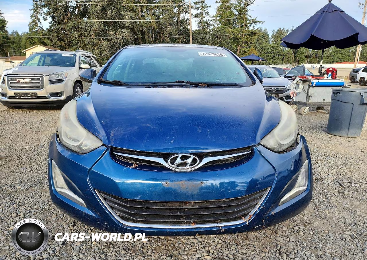 2016 Hyundai Elantra Se VIN:KMHDH4AE4GU518056 - 5