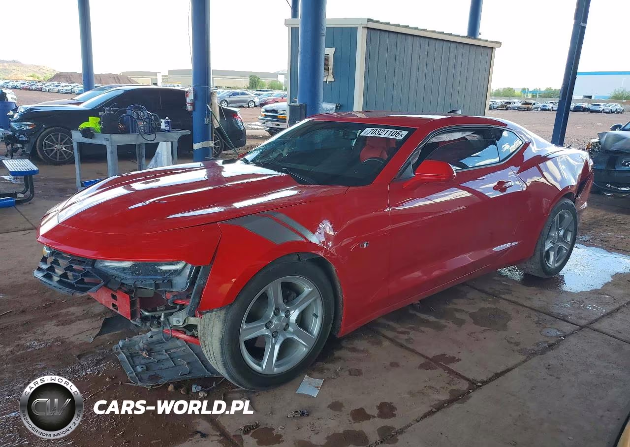 2022 Chevrolet Camaro Ls VIN:1G1FB1RX2N0134034 - 1