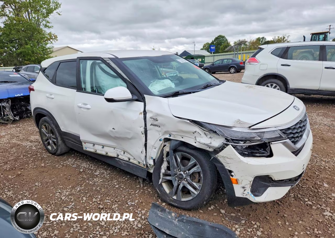 2021 Kia Seltos Lx VIN:KNDEPCAA2M7124374 - 4