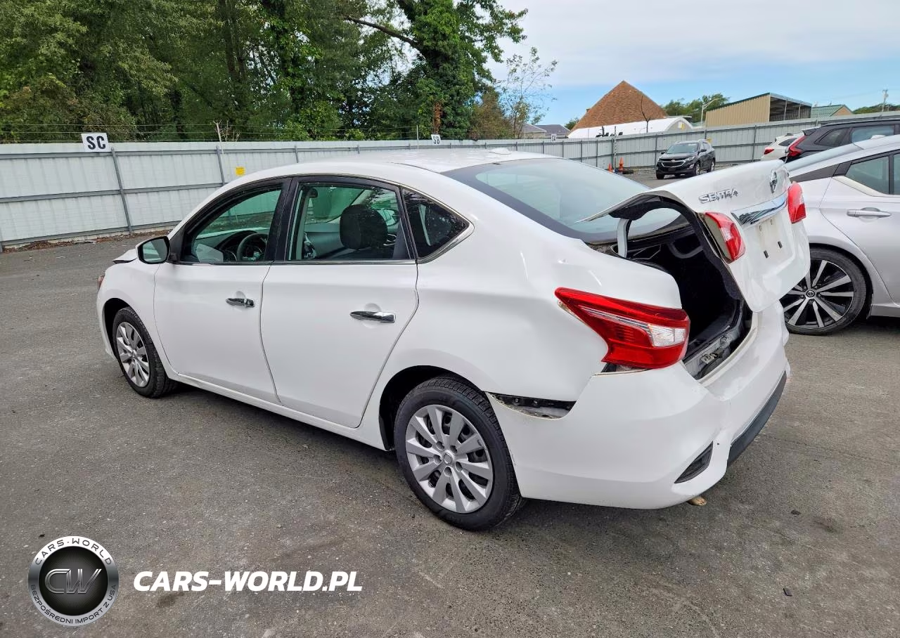 2017 Nissan Sentra Sv VIN:3N1AB7AP9HY347933 - 2