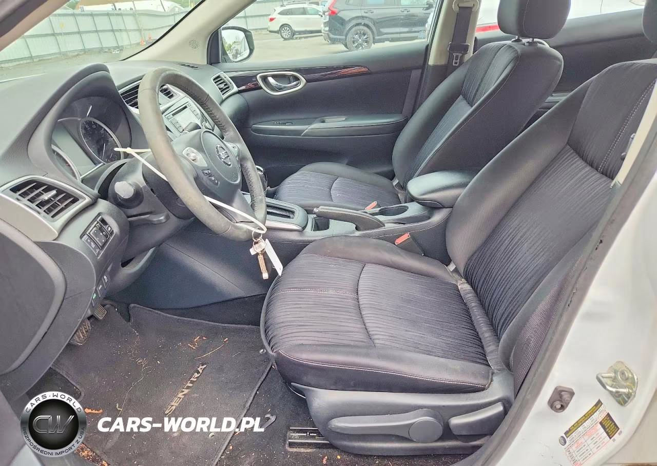 2017 Nissan Sentra Sv VIN:3N1AB7AP9HY347933 - 7