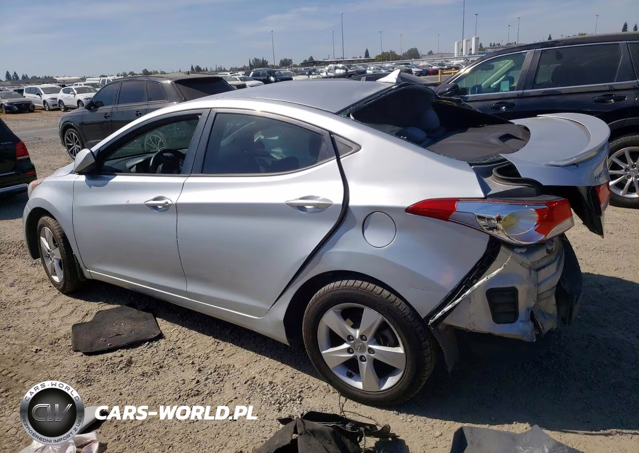 2013 Hyundai Elantra Gls VIN:5NPDH4AE4DH341227 - 2