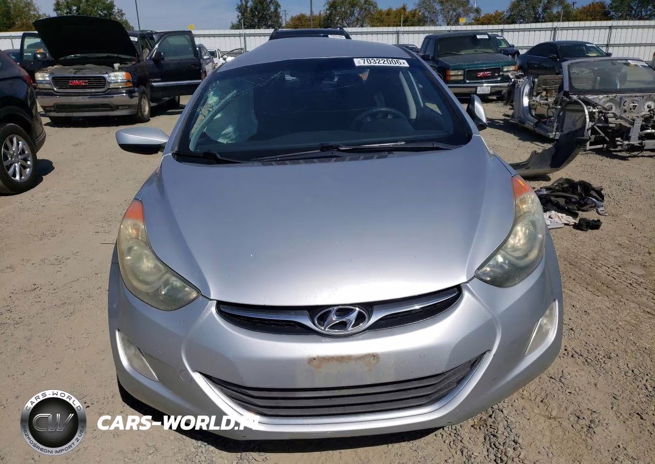 2013 Hyundai Elantra Gls VIN:5NPDH4AE4DH341227 - 5