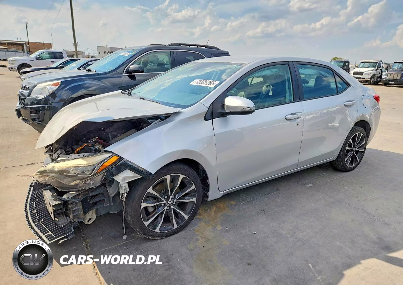 2017 Toyota Corolla Se VIN:2T1BURHE5HC882141 - 1