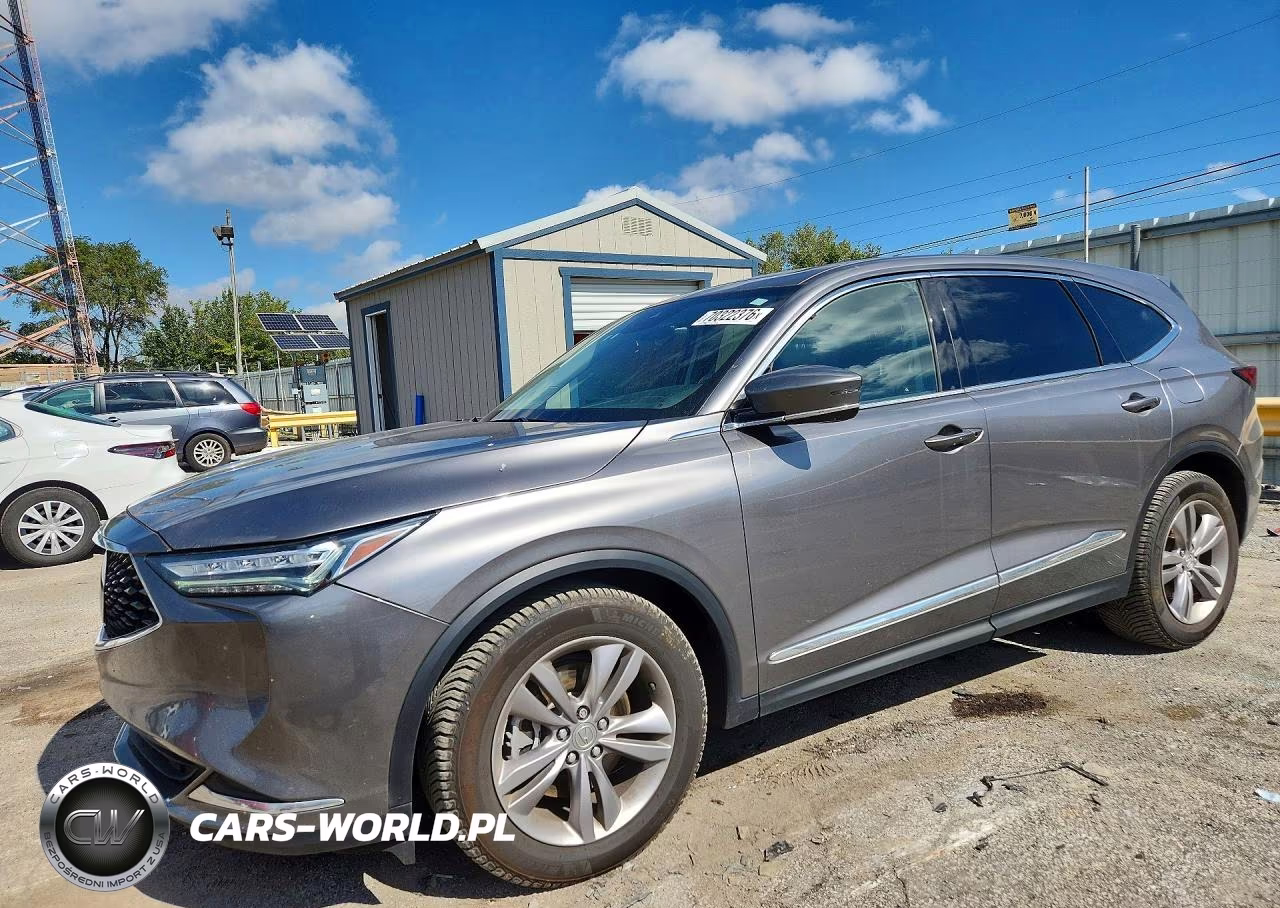2022 Acura Mdx VIN:5J8YE1H36NL003856 - 1
