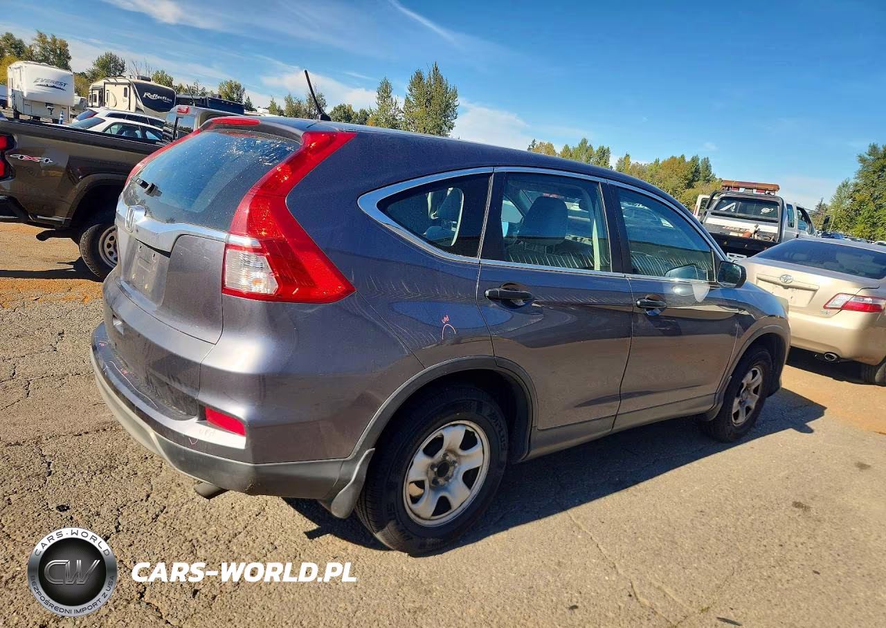 2015 Honda Cr-V Lx VIN:3CZRM3H35FG707430 - 3