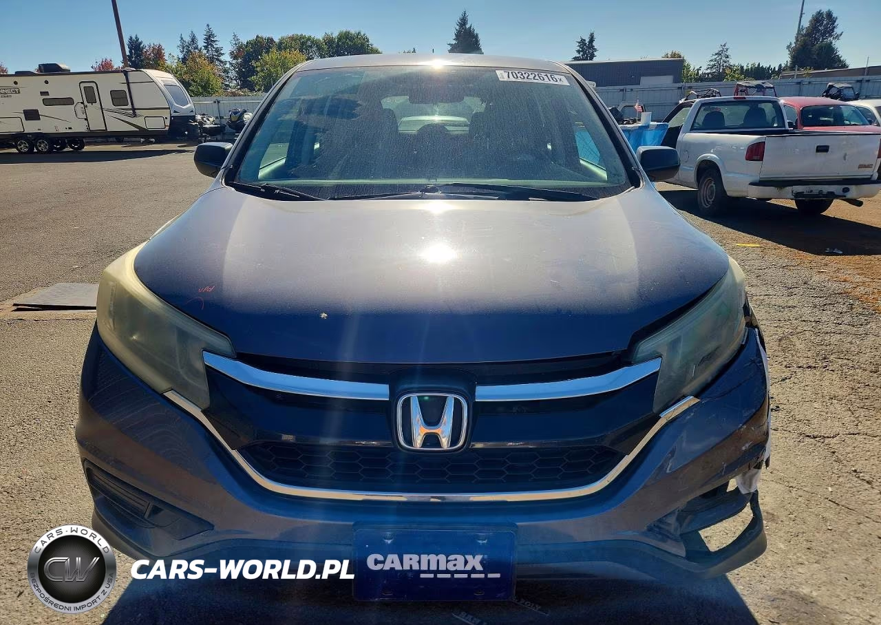 2015 Honda Cr-V Lx VIN:3CZRM3H35FG707430 - 5