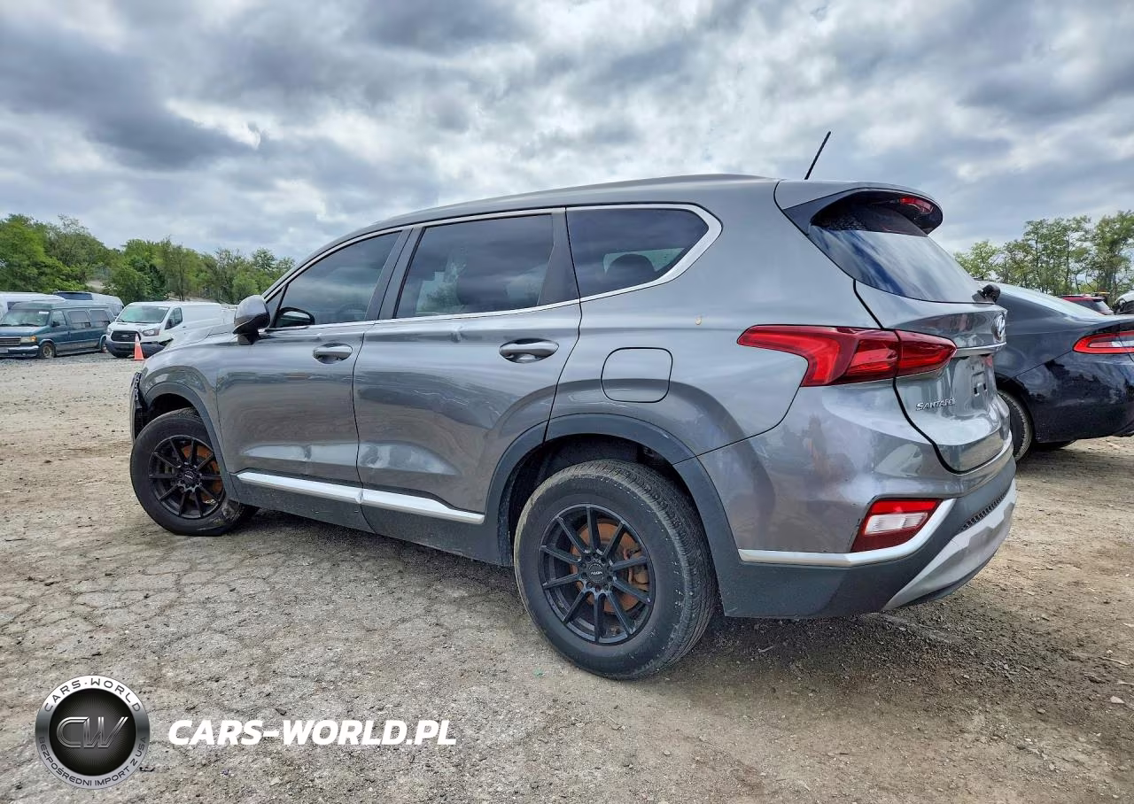 2019 Hyundai Santa Fe Se VIN:5NMS2CAD4KH031101 - 2