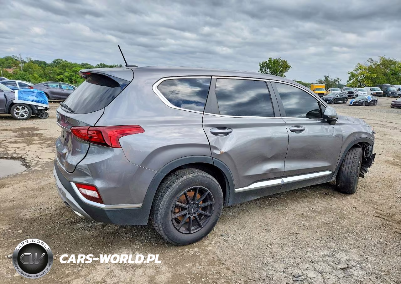 2019 Hyundai Santa Fe Se VIN:5NMS2CAD4KH031101 - 3
