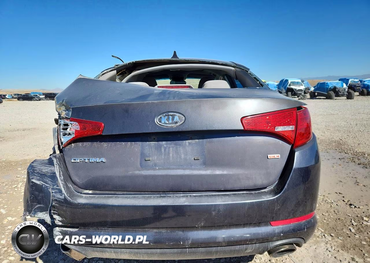 2011 Kia Optima Lx VIN:KNAGM4A70B5157424 - 6