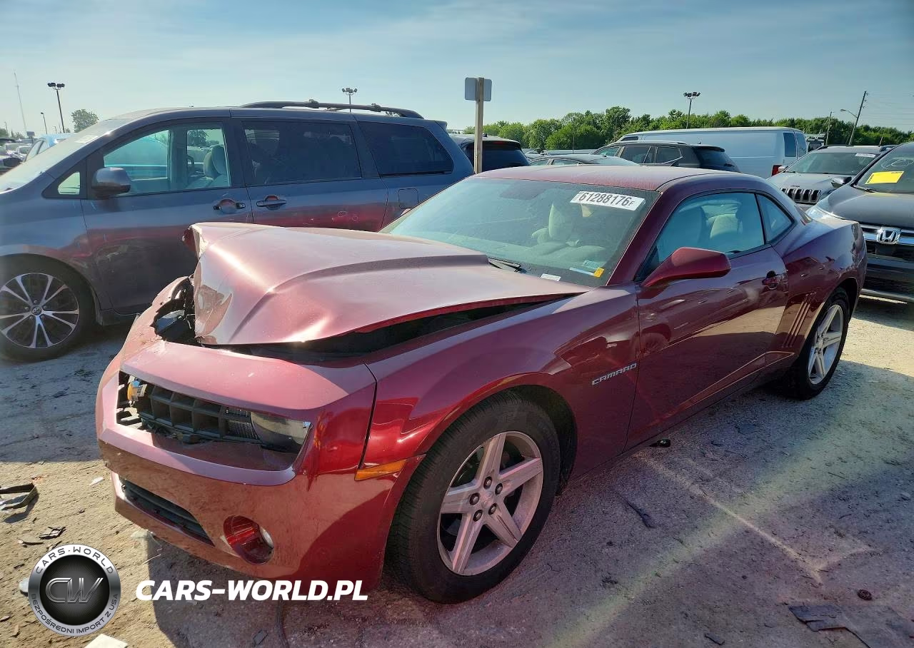 2011 Chevrolet Camaro Lt VIN:2G1FF1ED5B9110232 - 1
