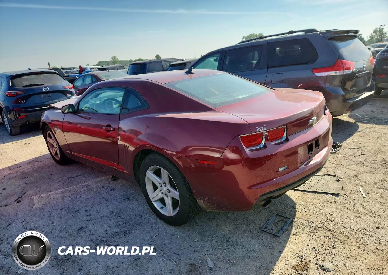2011 Chevrolet Camaro Lt VIN:2G1FF1ED5B9110232 - 2