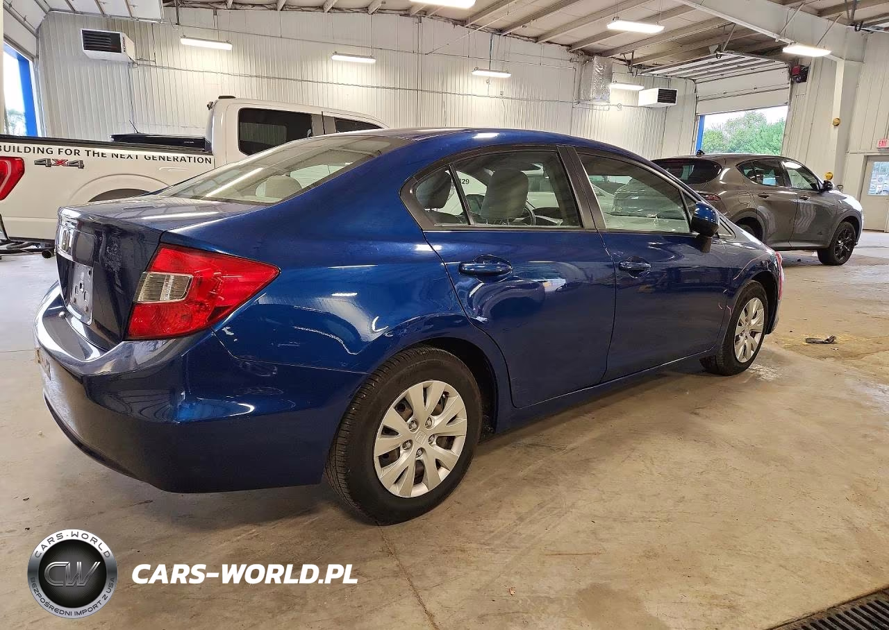 2012 Honda Civic Lx VIN:19XFB2F53CE026557 - 3
