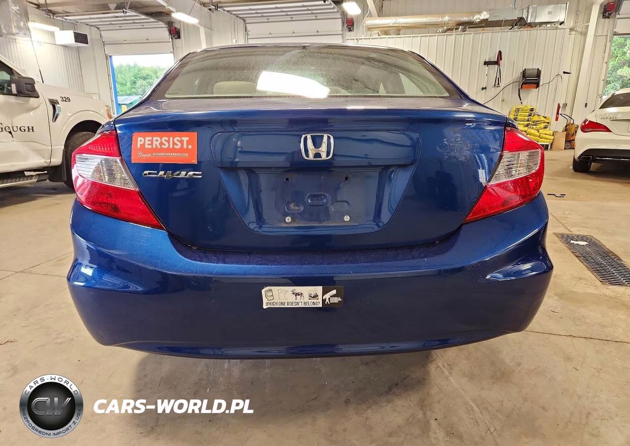2012 Honda Civic Lx VIN:19XFB2F53CE026557 - 6