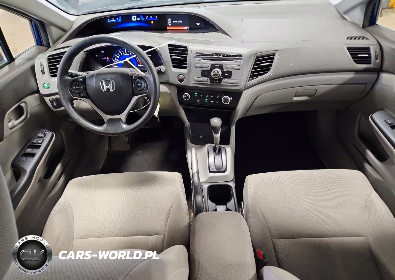 2012 Honda Civic Lx VIN:19XFB2F53CE026557 - 8