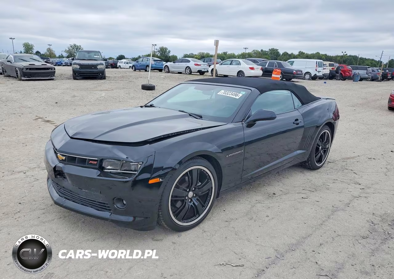 2014 Chevrolet Camaro Lt VIN:2G1FC3D30E9316768 - 1