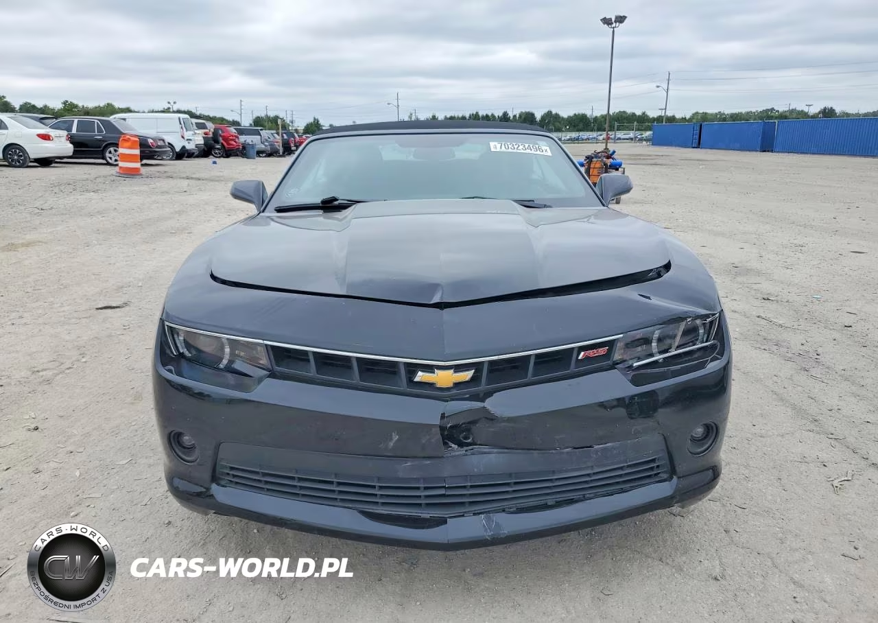 2014 Chevrolet Camaro Lt VIN:2G1FC3D30E9316768 - 5