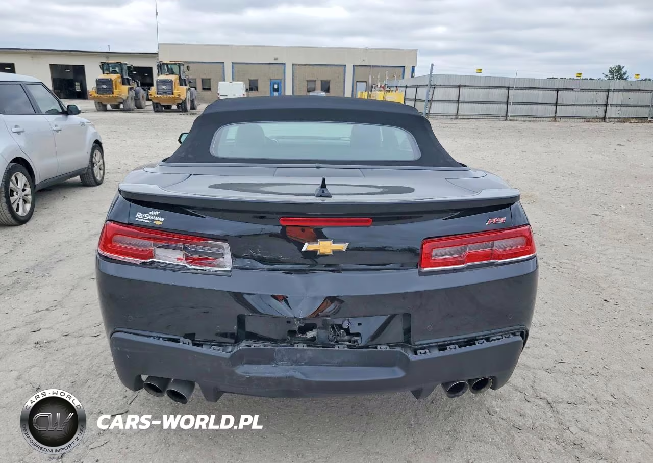 2014 Chevrolet Camaro Lt VIN:2G1FC3D30E9316768 - 6