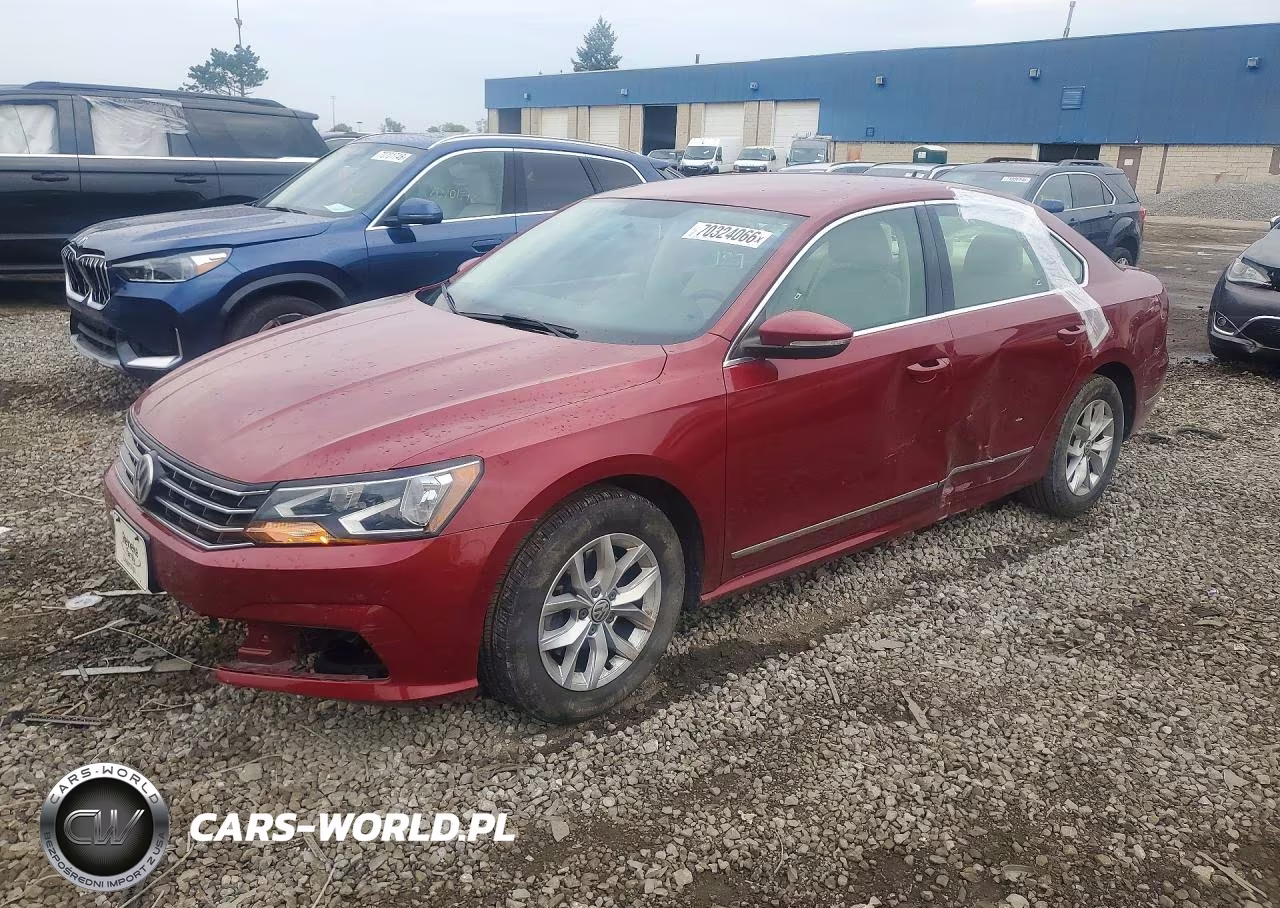 2017 Volkswagen Passat S VIN:1VWAT7A39HC031350 - 1