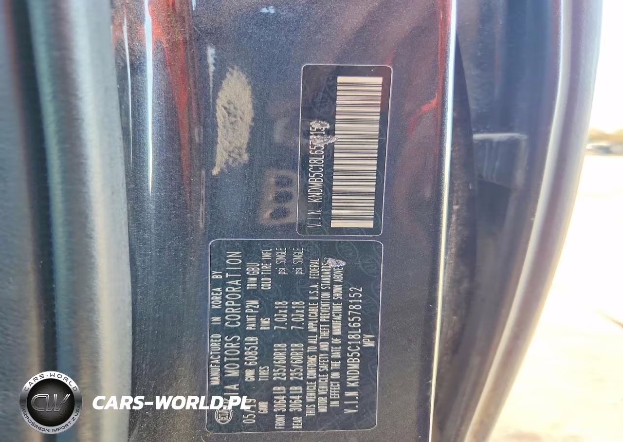 2020 Kia Sedona Ex VIN:KNDMB5C18L6578152 - 13