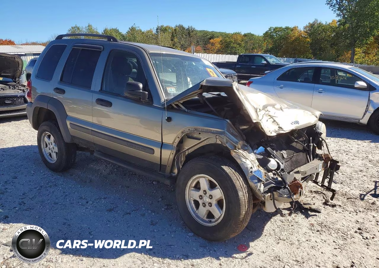 2007 Jeep Liberty Sport VIN:1J4GL48K07W584100 - 4