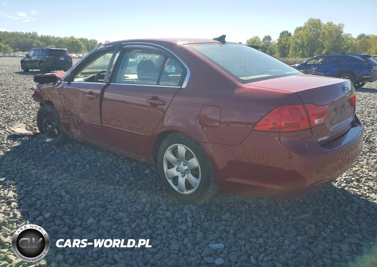 2009 Kia Optima Lx VIN:KNAGE228195323758 - 2