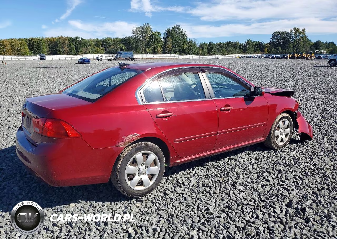 2009 Kia Optima Lx VIN:KNAGE228195323758 - 3