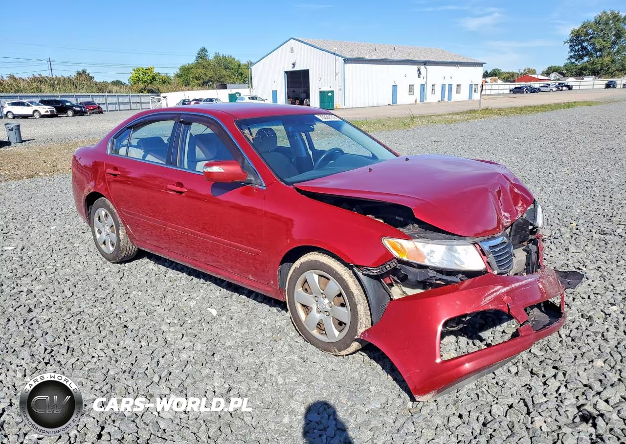 2009 Kia Optima Lx VIN:KNAGE228195323758 - 4