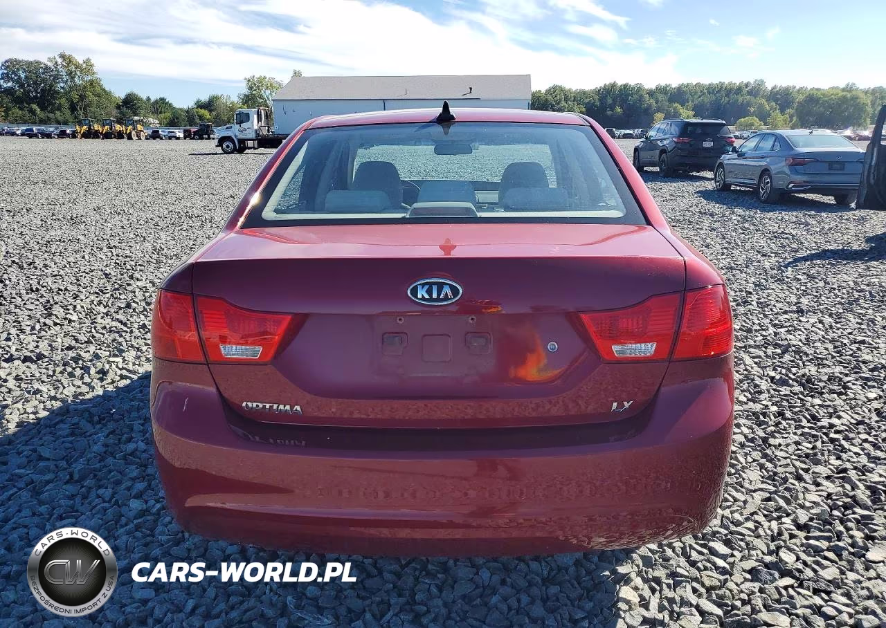 2009 Kia Optima Lx VIN:KNAGE228195323758 - 6