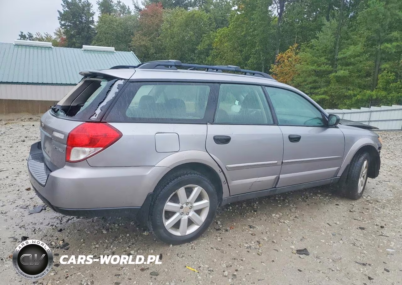2008 Subaru Outback 2.5I VIN:4S4BP61C587306867 - 3