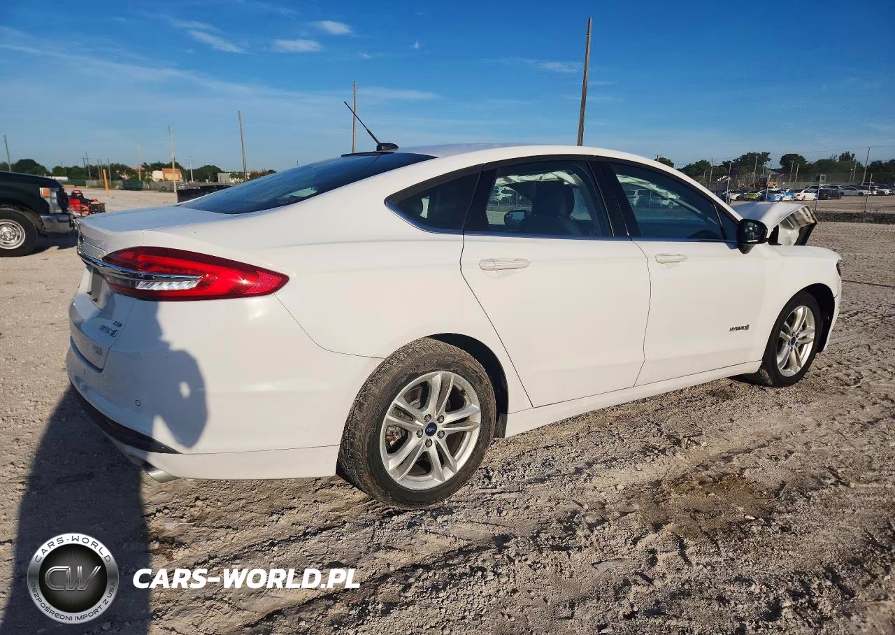 2018 Ford Fusion Se Hybrid VIN:3FA6P0LU3JR238341 - 3
