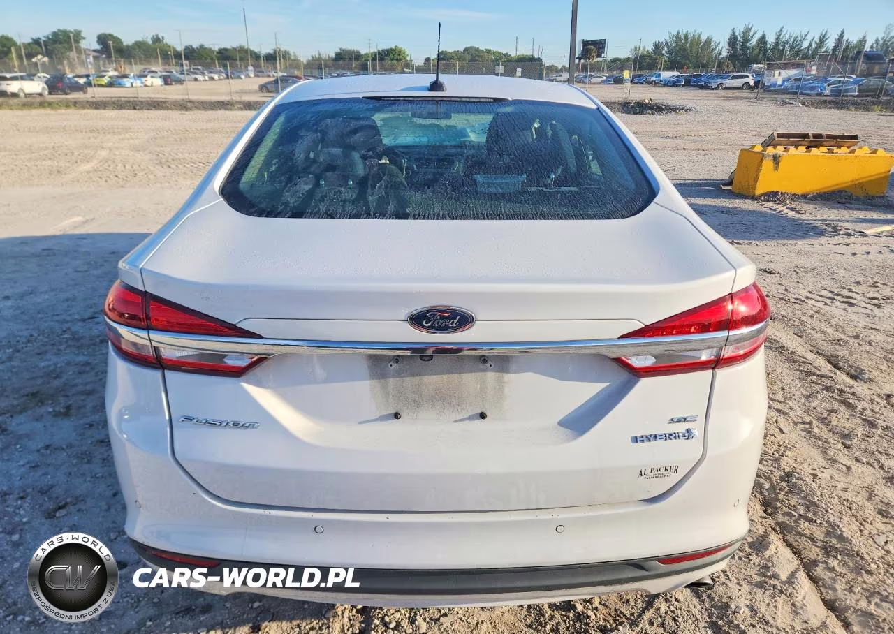 2018 Ford Fusion Se Hybrid VIN:3FA6P0LU3JR238341 - 6