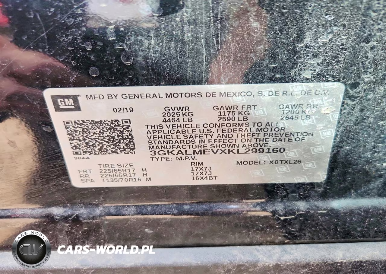 2019 GMC Terrain Sle VIN:3GKALMEVXKL299160 - 14