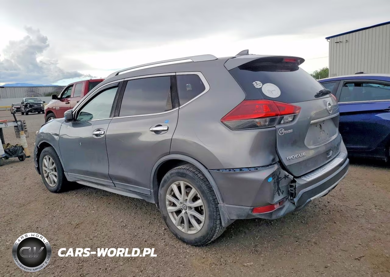2018 Nissan Rogue Sv VIN:JN8AT2MT8JW458299 - 2