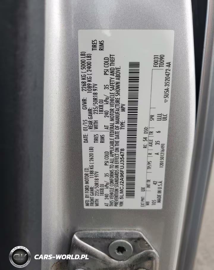 2015 Lincoln Mkc VIN:5LMCJ2A96FUJ35478 - 13